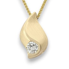 Turning Leaf 2-sided Pendant