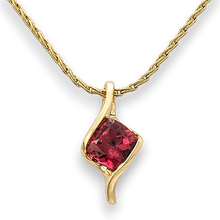 Red Stone Pendant and Earrings