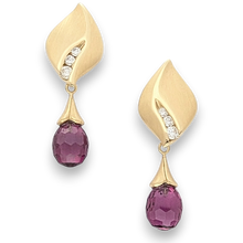Purple Garnet Drops
